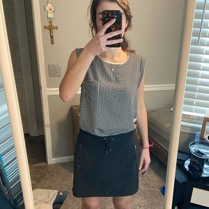 MNG Suit blouse Black and white size US Small